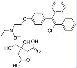 Clomphid مكافحة الاستروجين المنشطات الخام مسحوق Clomiphine السيترات