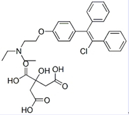Clomphid مكافحة الاستروجين المنشطات الخام مسحوق Clomiphine السيترات